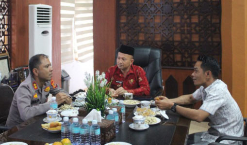 Kapolres Aceh Jaya Bersilaturahmi Dengan Bupati Aceh Jaya