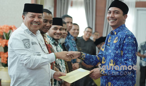 138 CPNS Formasi Tahun 2024 di Nagan Raya Terima SK Pengakatan
