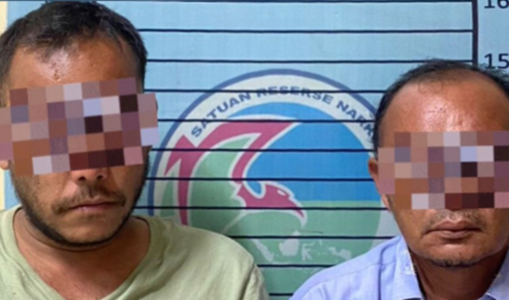 Melawan dan Buang BB Saat Digeledah, Dua Pria Diciduk Polisi