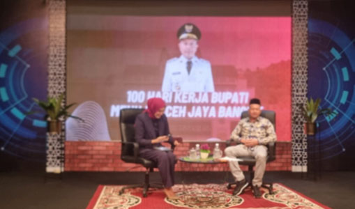 Pemkab Aceh Jaya Gandeng TVRI Untuk Penyebaran Informasi