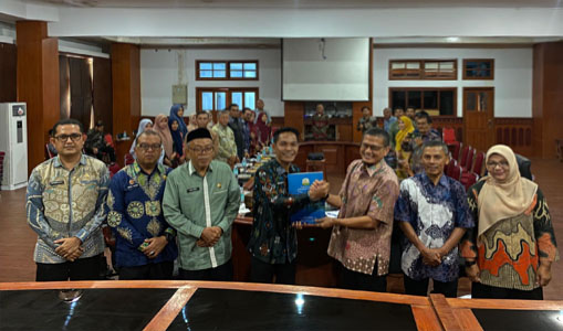 Wabup Aceh Jaya Pimpin Exit Meeting Pengawasan Inspektorat Aceh