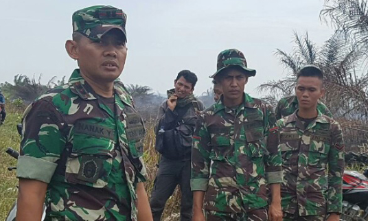 Dandim Nagan Raya Imbau Warga Tak Buka Lahan Dengan Membakar
