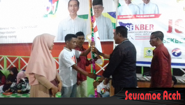 Zainal Cot Lantik Kepengurusan Sayap Muda Sekber Abdya